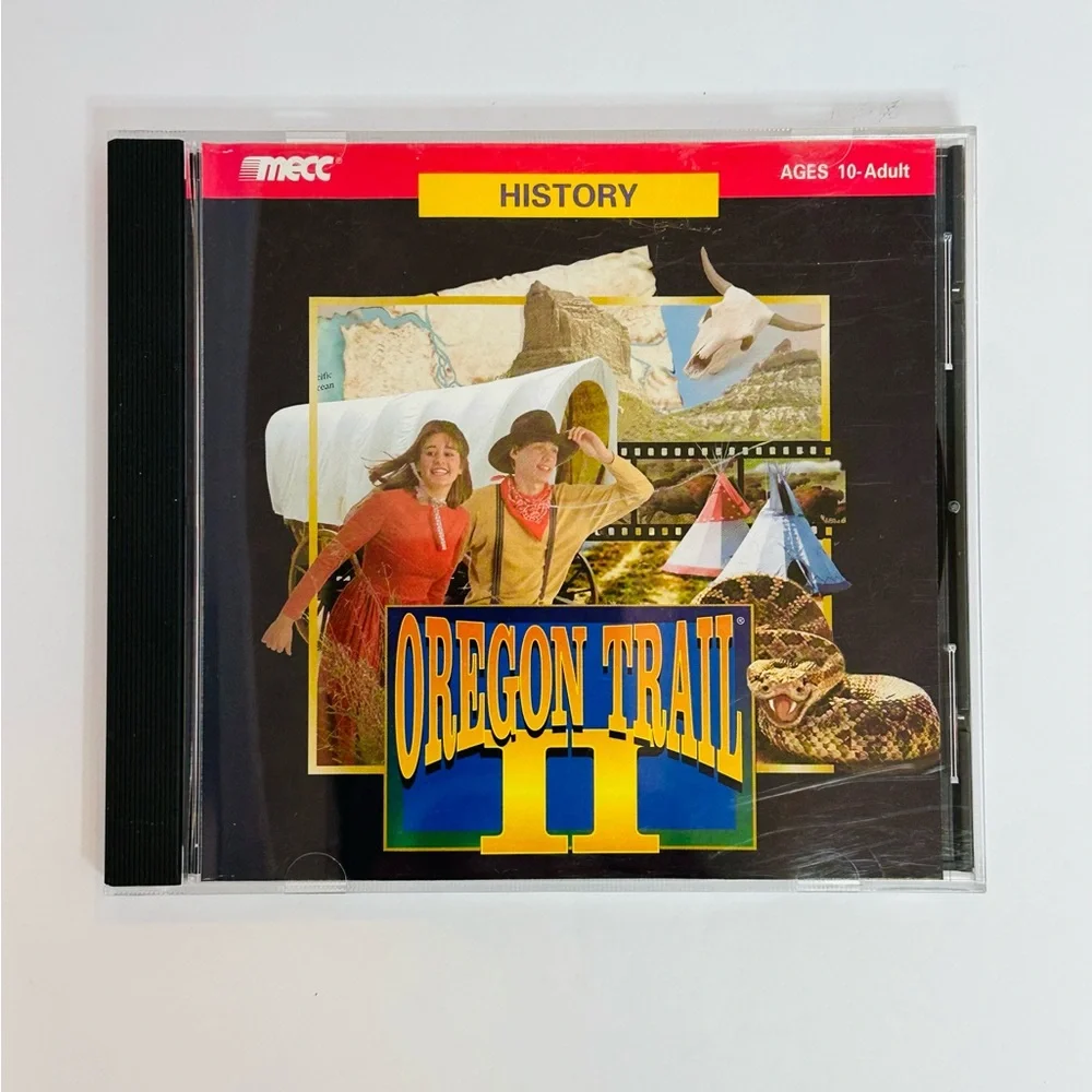 Excellent condition Oregon Trail II PC Game - Black